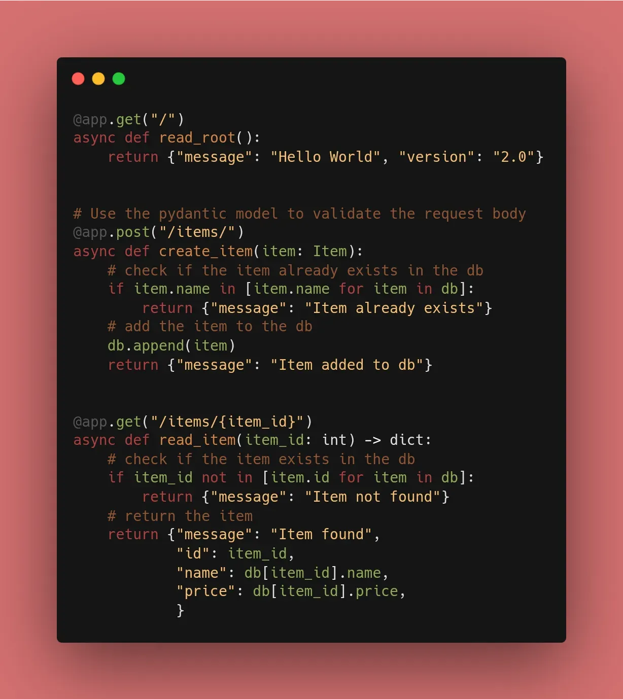 Endpoints