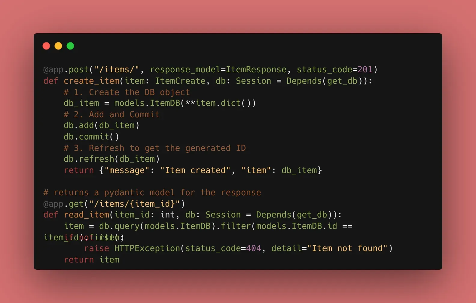 endpoints db